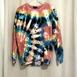 Tie-dye women’s sweater